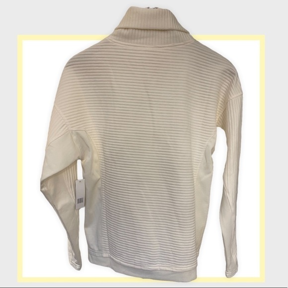 Nwt‎ TAHARI Sport Active Athletic Turtleneck Long Sleeve Fitness Pullover Size S - Picture 6 of 8